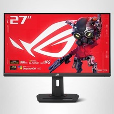 ROG Strix 27” QHD 2560x1440 USB-C Gaming Monitor XG27ACS, 180Hz,1ms, Fast IPS...