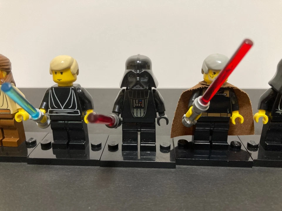 LEGO Star wars Luke Yoda Dooku Vader  Minifigure Retired from Japan - Image 4 of 4