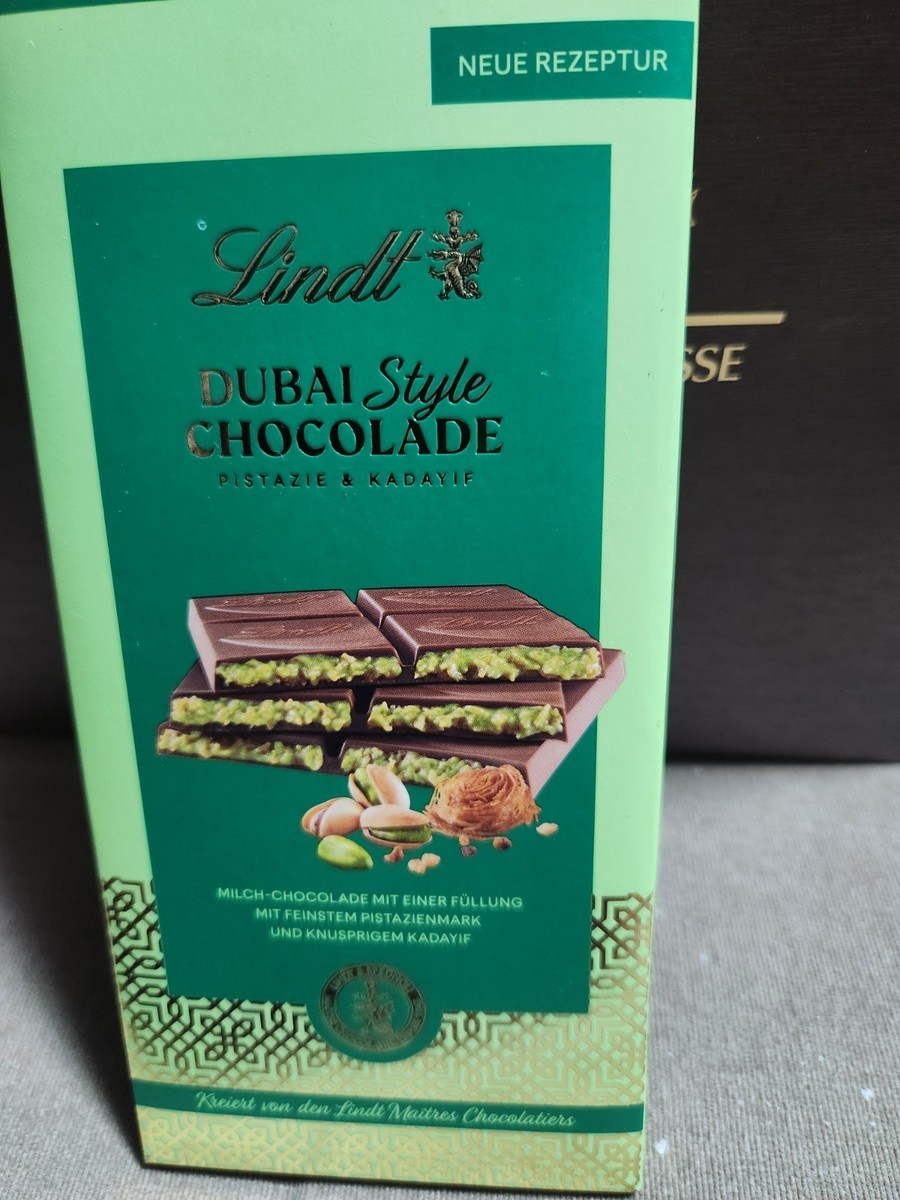 Lindt Dubai Style Chocolate 145g×4枚 Lindt Dubai inspired