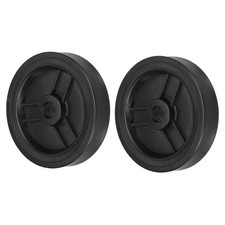 2Pcs Air Compressor Wheels Replacement Practical Repair Sturdy Universal Wear