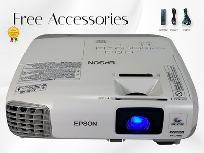 3LCD Projector Lamp Life Up to 10,000 Hours 3000 Lumens 2160p 16W Speaker HDMI  