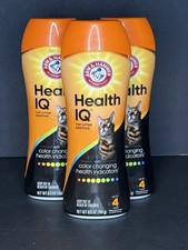 Lot Of 3 Arm  Hammer Health IQ Cat Litter Additive New Sealed
