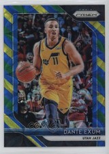2018-19 Panini Prizm Choice Blue Yellow & Green Prizm Dante Exum #163 0o8t