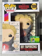 Funko Pop! Television Stranger Things 001 VAPORIZING 1559 SDCC Exclusive Sticker