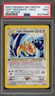 Pokemon Light Dragonite Neo Destiny 1st Edition Holo Rare #14 PSA 9 Mint
