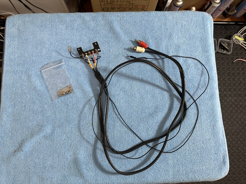 Technics SL-1500 Vintage Turntable parts original RCA cables working Tested