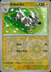 Zebstrika 063/191 Reverse Holo Surging Sparks