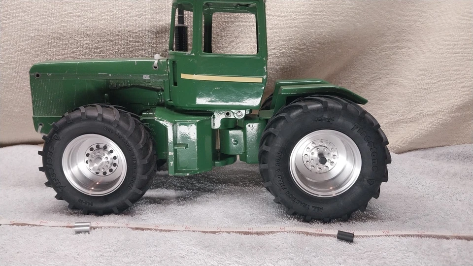 Custom 1/16 scale tractor wheels 4WD Firestone Aluminum rims 2 sizes - Image 3 of 4