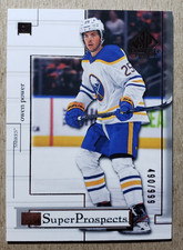2022-23 SP Game Used Retro Rookie Crossover Owen Power RC /999 Buffalo Sabres