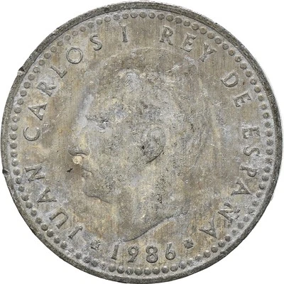 [#936430] Münze, Spanien, Peseta, 1986 - Bild 1 von 2