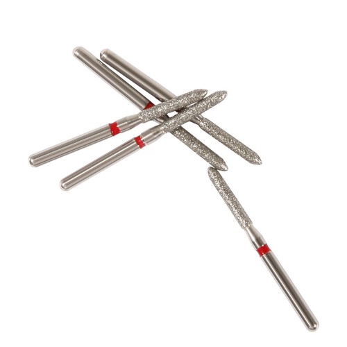 5 pcs Zahnarzt Diamant Bohrer Schleif Fräs Präparation Dental High speed Turbine - Bild 735 von 757