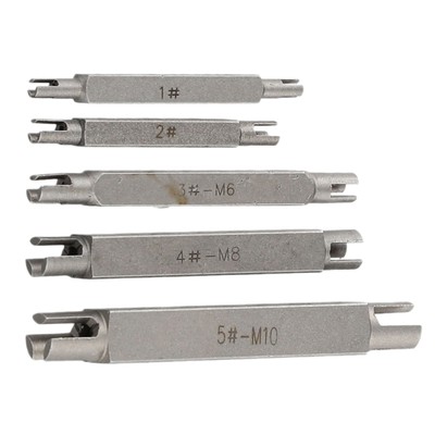 High Grade Hex Double Head Screw Tap Extractor 5PCS Broken Head Taps Set M10