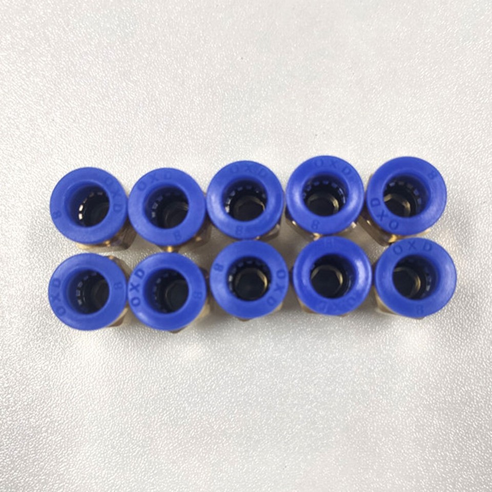 8mm Tubing, 1/8 NPT Male Connector SS Push to Connect Fitting