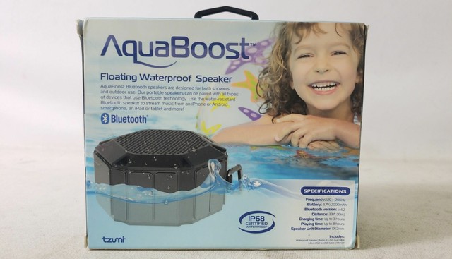 aquaboost floating waterproof speaker