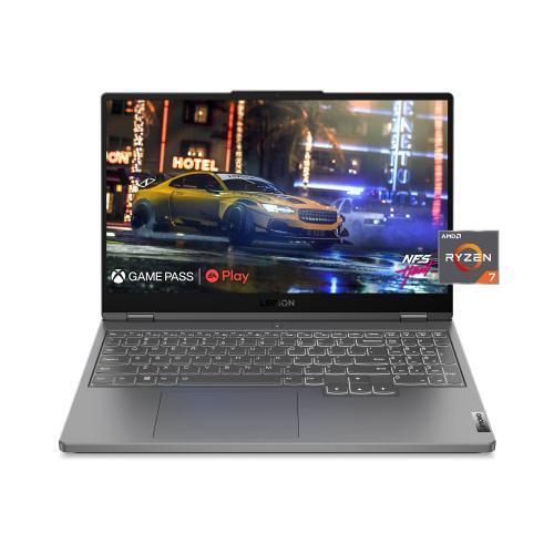 Ordinateur portable de jeu Lenovo Legion 5 15,6 pouces AMD R7 7735HS RTX 4060 16 Go RAM 512 Go SSD - Photo 1 sur 12