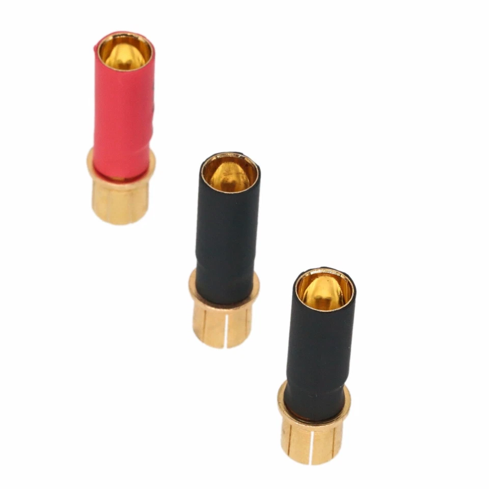 No wires ESC HV 6.5mm Female to 8mm male bullets Car boat Brushless Motors lipo - Image 4 of 4