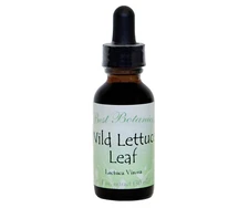 Wild Lettuce Leaf Extract Herbal Tincture w/ Dropper - Free Sample + Free Ship