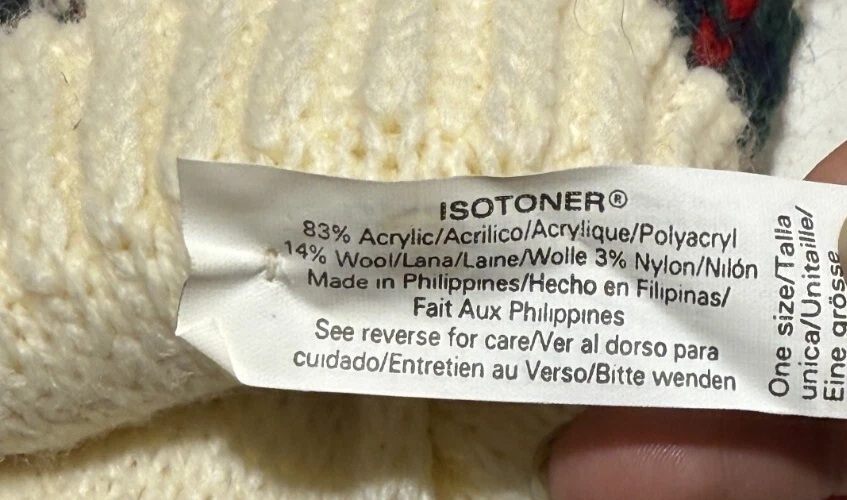 Вязаные варежки Isotoner - Изображение 3 из 4