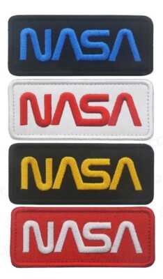 STUNNING NASA EMBROIDERED HOOK & LOOP 