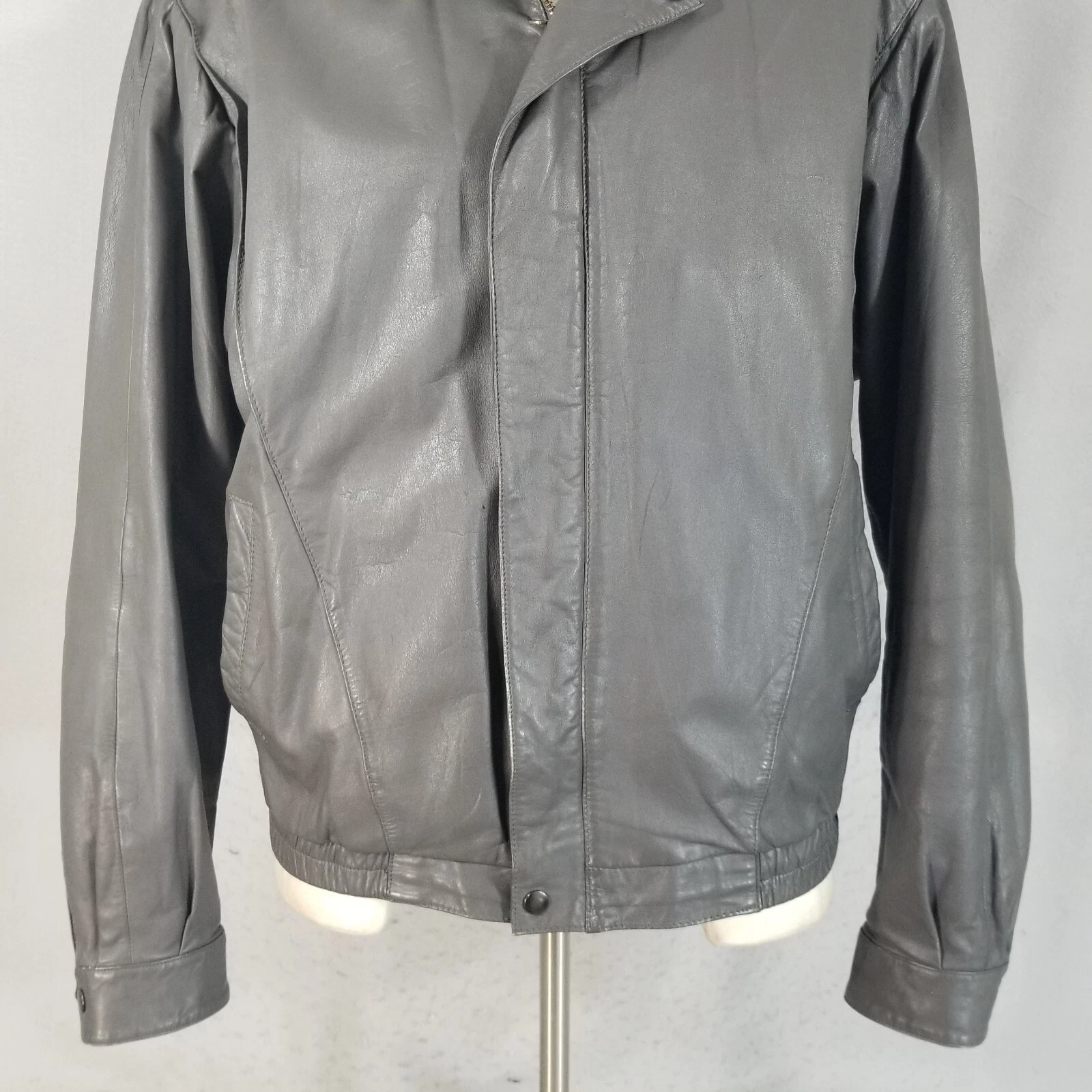 rage biker bomber cafe moto disco vintage 80's jacket