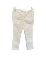 Pilcro and the Letterpress Anthropologie High Rise Denim Legging White Women 31
