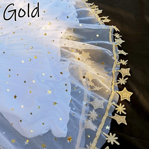 Lolita Bloomer Satin Pumpkin Shorts Petticoat Mesh Sequin Underskirt Ruffle Cute - Picture 13 of 16