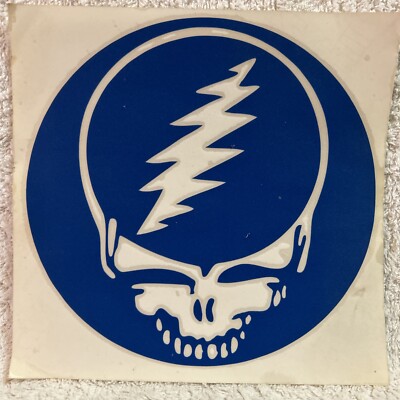 Grateful Dead Skull 1997 GDM DECAL STICKER  NEW UNUSED!