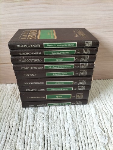 Libros Orbis Año 1984 Lote De 9 "Grandes Autores Españoles Del Siglo XX" - Imagen 4 de 9