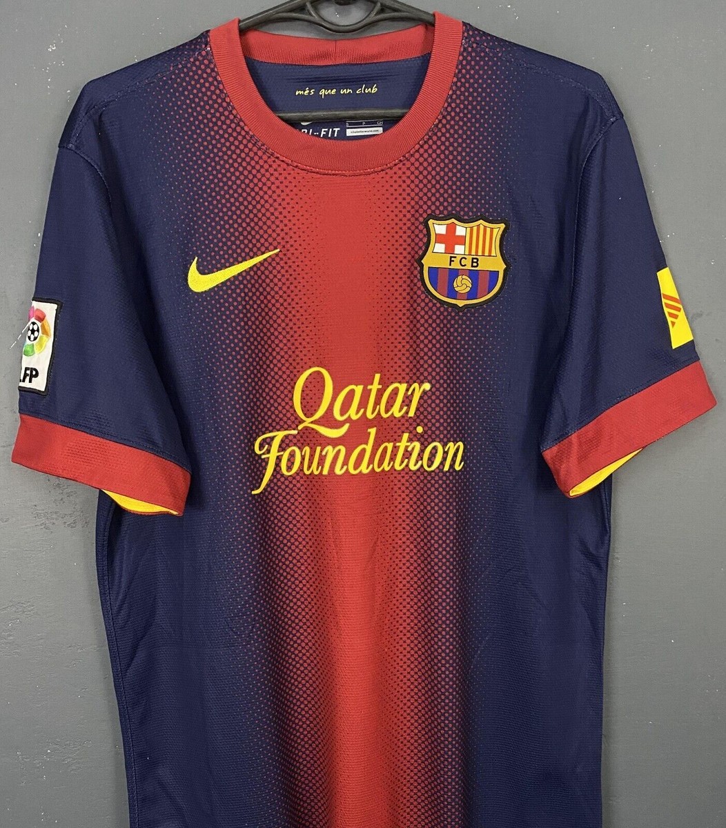 MEN'S XAVI #6 FC BARCELONA 2012/2013 FOOTBALL SOCCER SHIRT JERSEY
