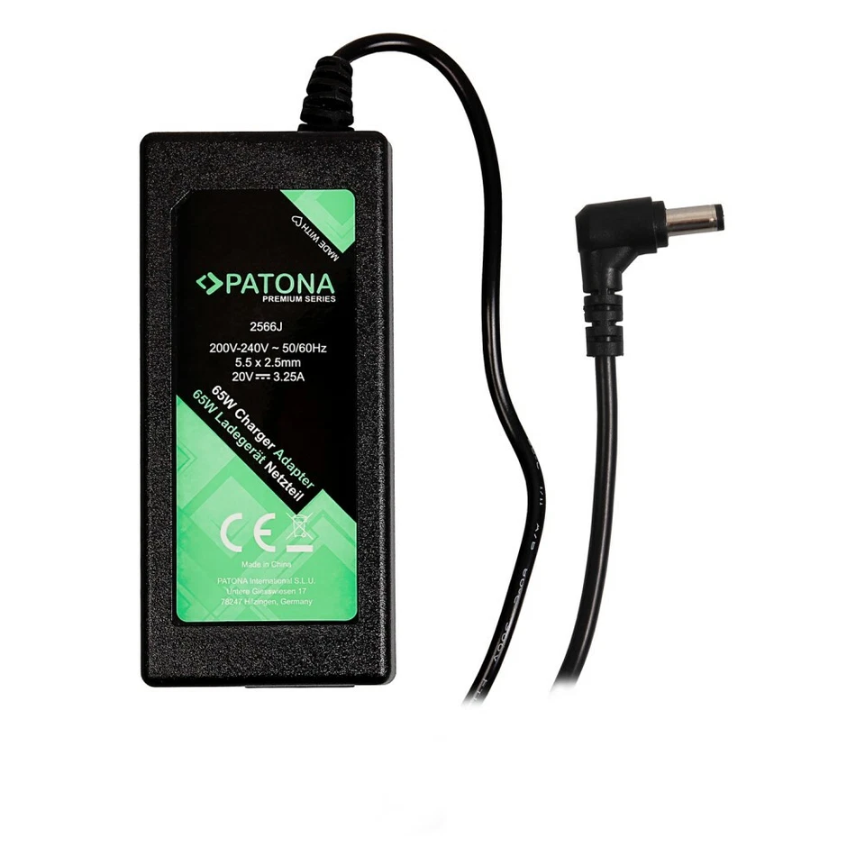 Netzteil 20V 3,25A 65W für Fujitsu Amilo V5515 V5535 V3205 FSC03352A2065 F19603J - Bild 2 von 4