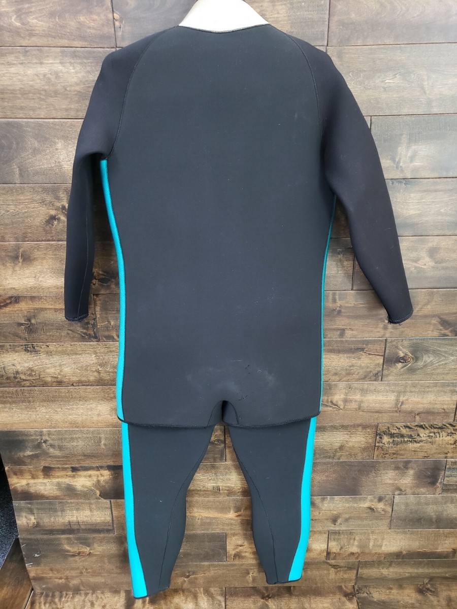 SAS Sub-Aquatic Suits Two-Piece 5mm Wetsuit Pre-owned Free