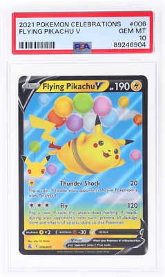 【PSA10】そらとぶピカチュウ　英語　25th celebrations PSA10】そらとぶピカチュウ 25th celebration 英語 PSA10】そらとぶ