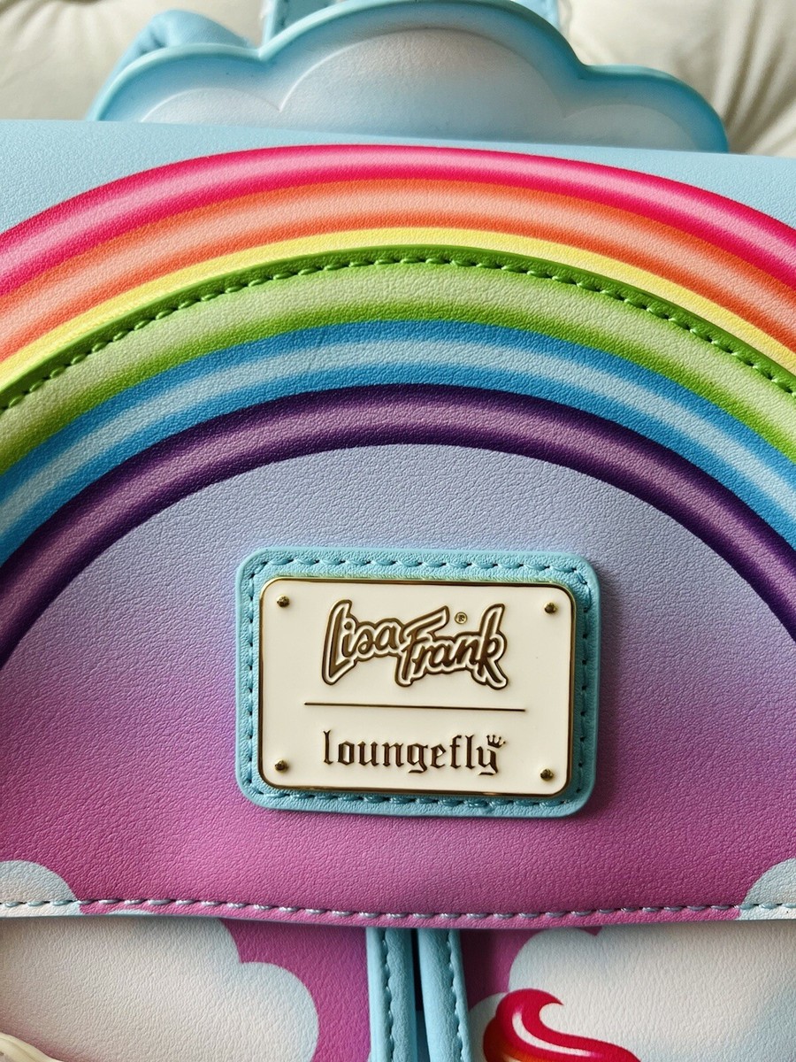 Loungefly Lisa Frank Unicorn Reflection Mini Backpack NWT | eBay