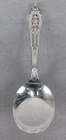Wallace Rose Point Sterling Silver 4 1/2 Inch Baby Spoon