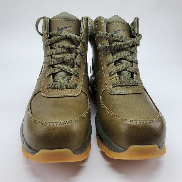 Men's Nike Air Max Goadome Medium Olive ACG Leather BOOTS Size 9 865031-209 for sale online | eBay