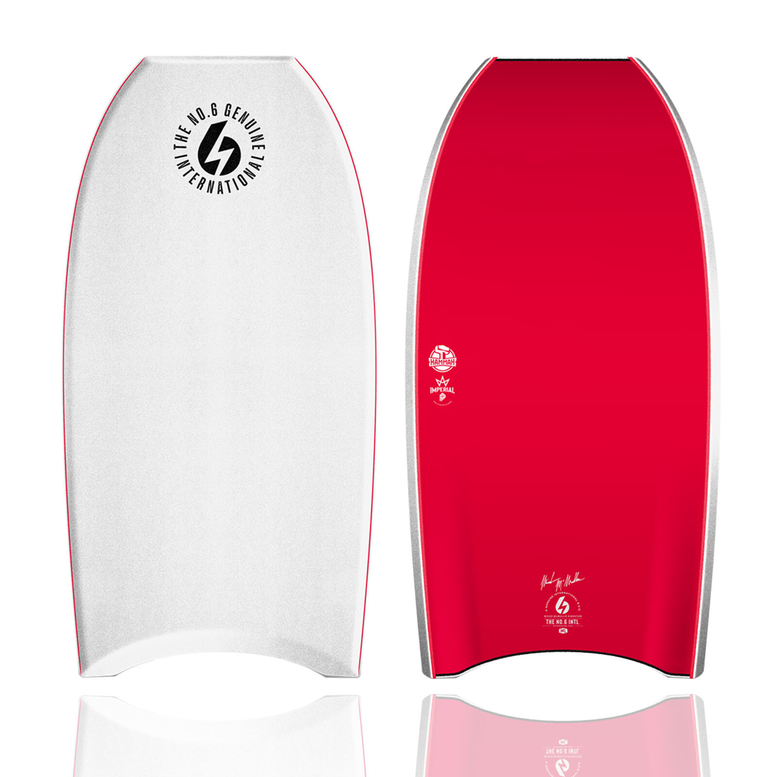 No.6 McMullin Signature Crescent Tail Bodyboard eBay