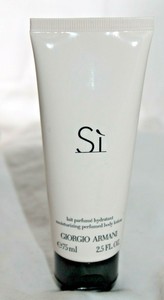 armani si lotion