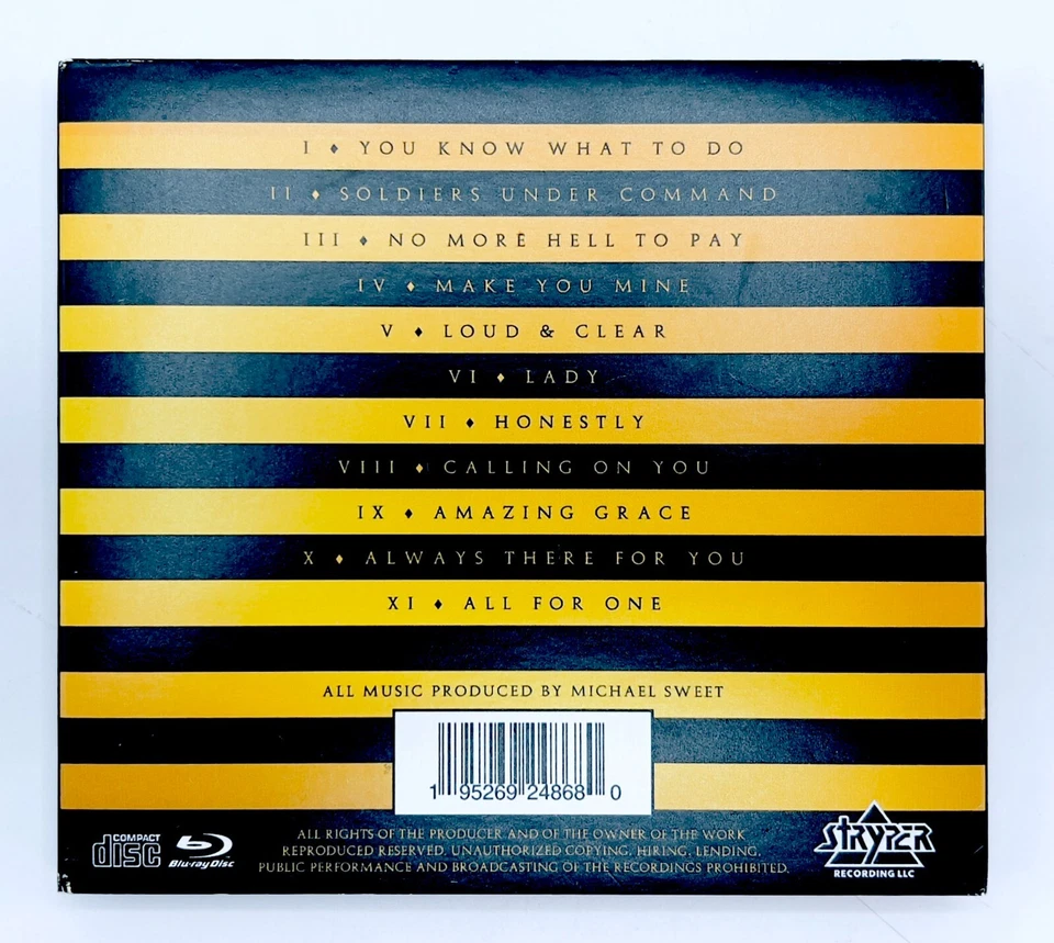 Stryper – Acousticyzed (CD + Blu-Ray) Michael Sweet - Only 700 Made (Unwrapped) Foto 3 de 3