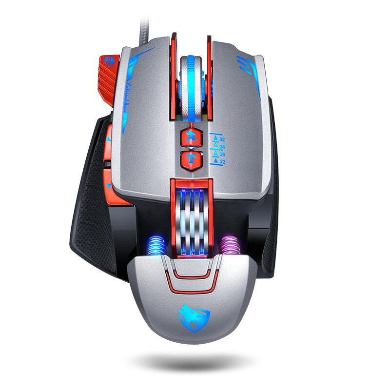 Thunder Wolf V9 High-Performance Gaming Mouse for Precision Play