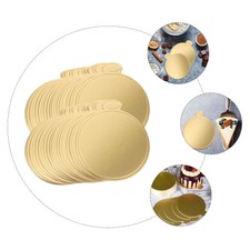 50 Pezzi Vassoi Espositore Torte Basi Festa Mini Tavole Rotonde Pop Stampi Forme