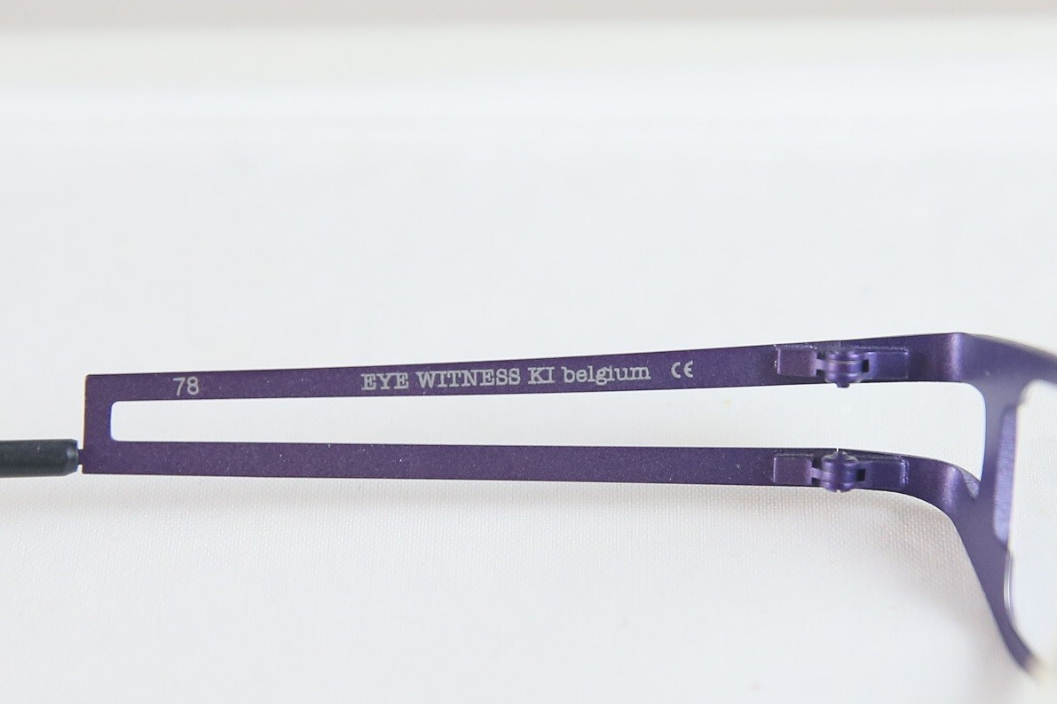 NEW VINTAGE THEO EYE-WITNESS KI PURE TITANIUM EYEGLASSES MADE IN