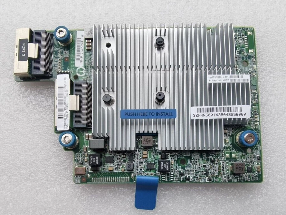 813586-001 HP Smart Array P840AR 4GB 12Gb 2P Int SAS Controller 726748-001 - Image 2 of 4