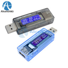 USB Charging Battery Capacity Current Voltage Detector Meter LCD Display Tester