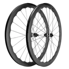 700C Road Bike Disc Brake Carbon Wheelset Width 25mm Clincher/Tubeless/Tubular 
