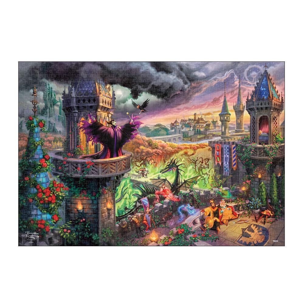 Disney Maleficent 1000 Piece Jigsaw Puzzle Tenyo (51x73.5cm) D