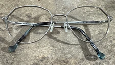 LIU-JO LJ2154 045 Silver Flex Hinge Eyeglasses Frames 53-18-140-46 G20