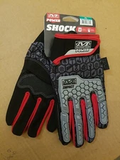 MECHANIX WEAR POWER GLOVES SHOCK SZ XL OR-PWSK-58-011 WASHABLE TOUCHSCREEN