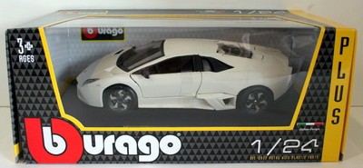 Burago 1/24 Scale 18-21041 - Lamborghini Reventon - White