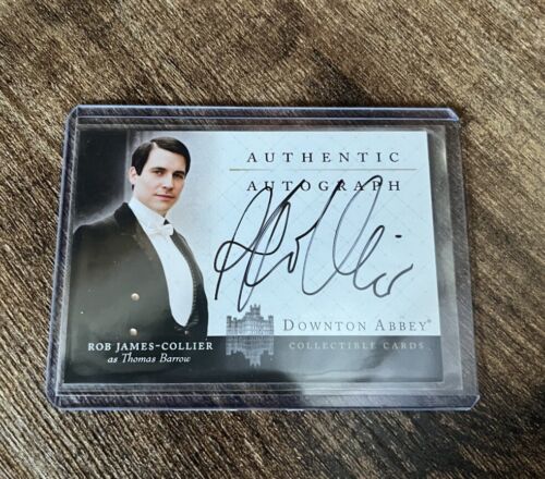 ROB JAMES-COLLIER Autograph Card - Downton Abbey Seasons 1 & 2 - Cryptozoic AUTO - Picture 1 of 2