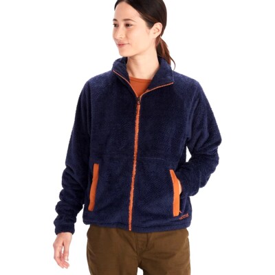 NWTs Marmot Women's Homestead Sherpa Fleece Jacket. Arctic Navy
